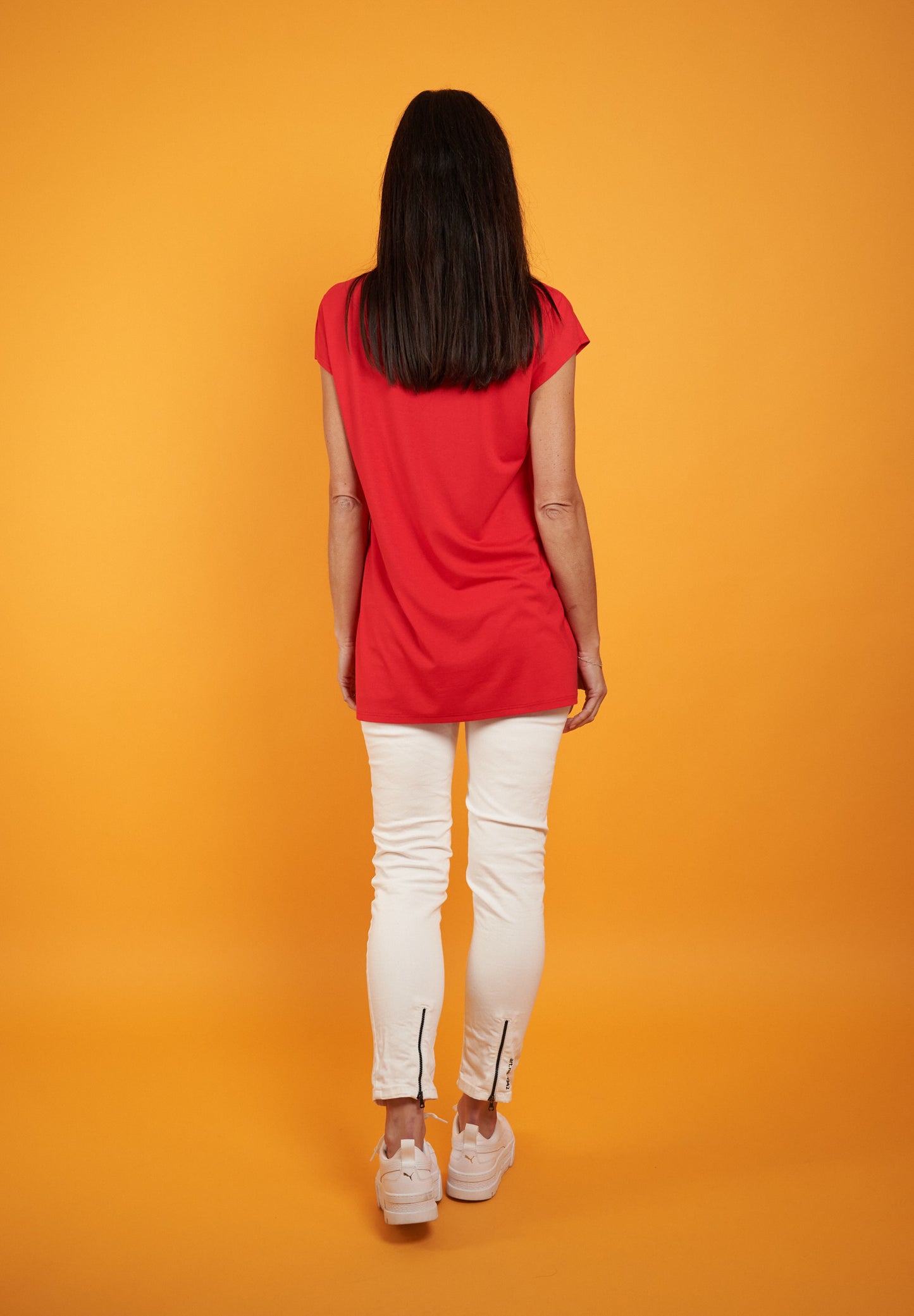 
                  
                    Seidel Longshirt Uni Strass rot
                  
                