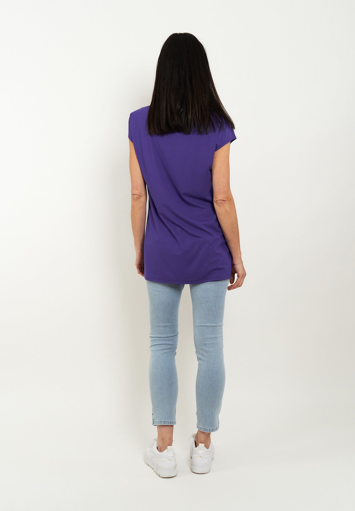 
                  
                    Seidel Longshirt Uni Strass Lila
                  
                