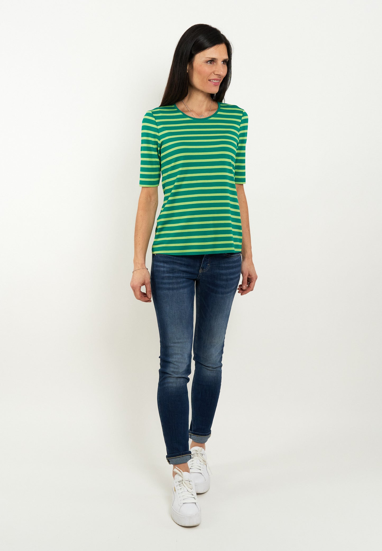 
                  
                    Seidel Shirt Green Stripes
                  
                