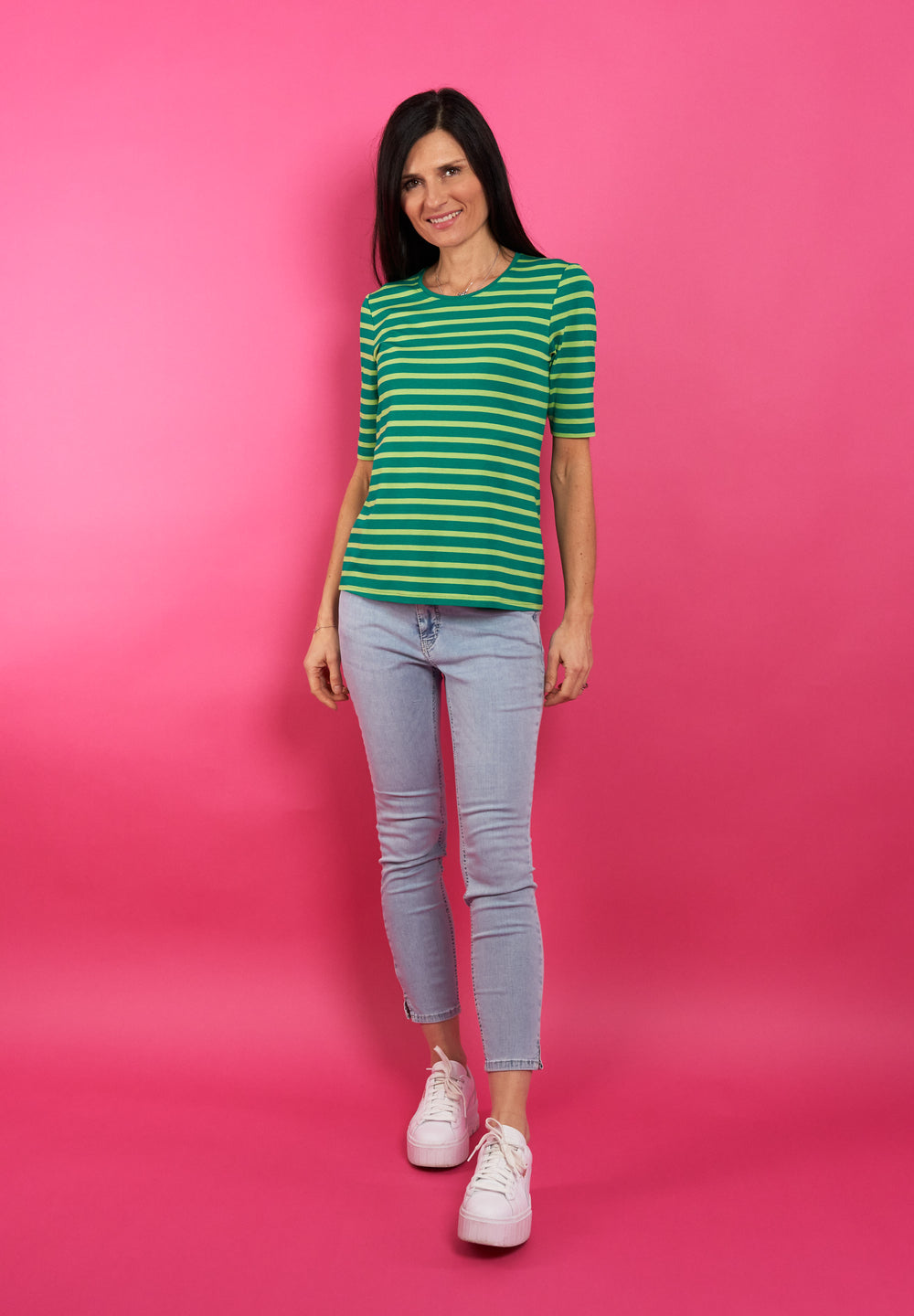 Seidel Shirt Green Stripes