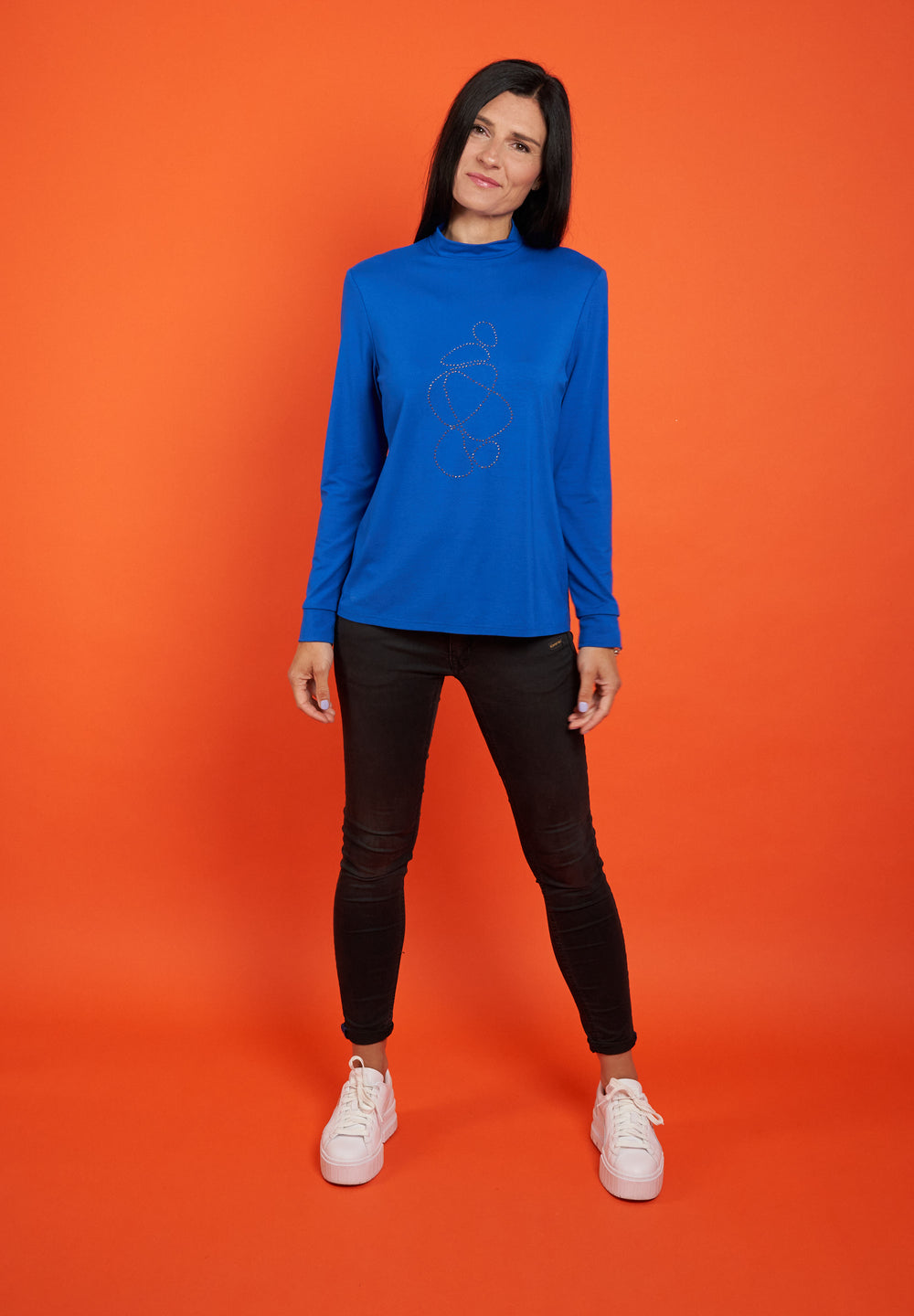 Seidel Shirt Kobalt
