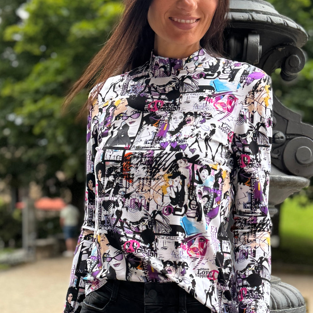 
                  
                    Blickfang Shirt Fashion People mit Stehkragen
                  
                