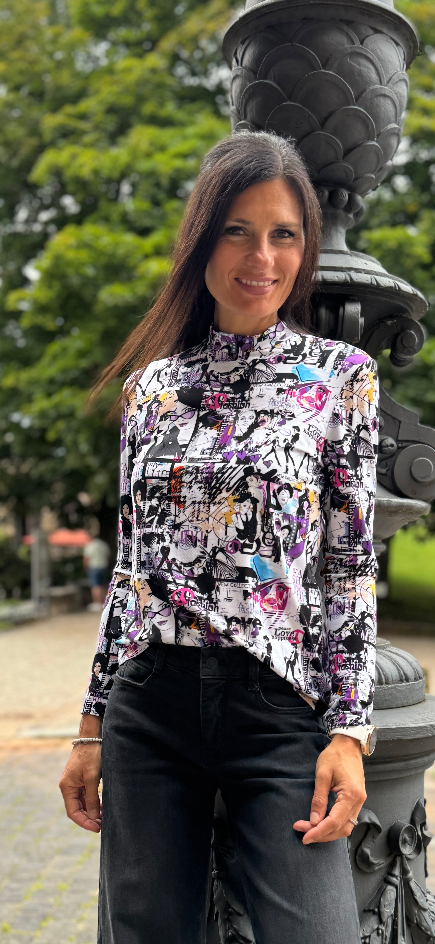 
                  
                    Blickfang Shirt Fashion People mit Stehkragen
                  
                