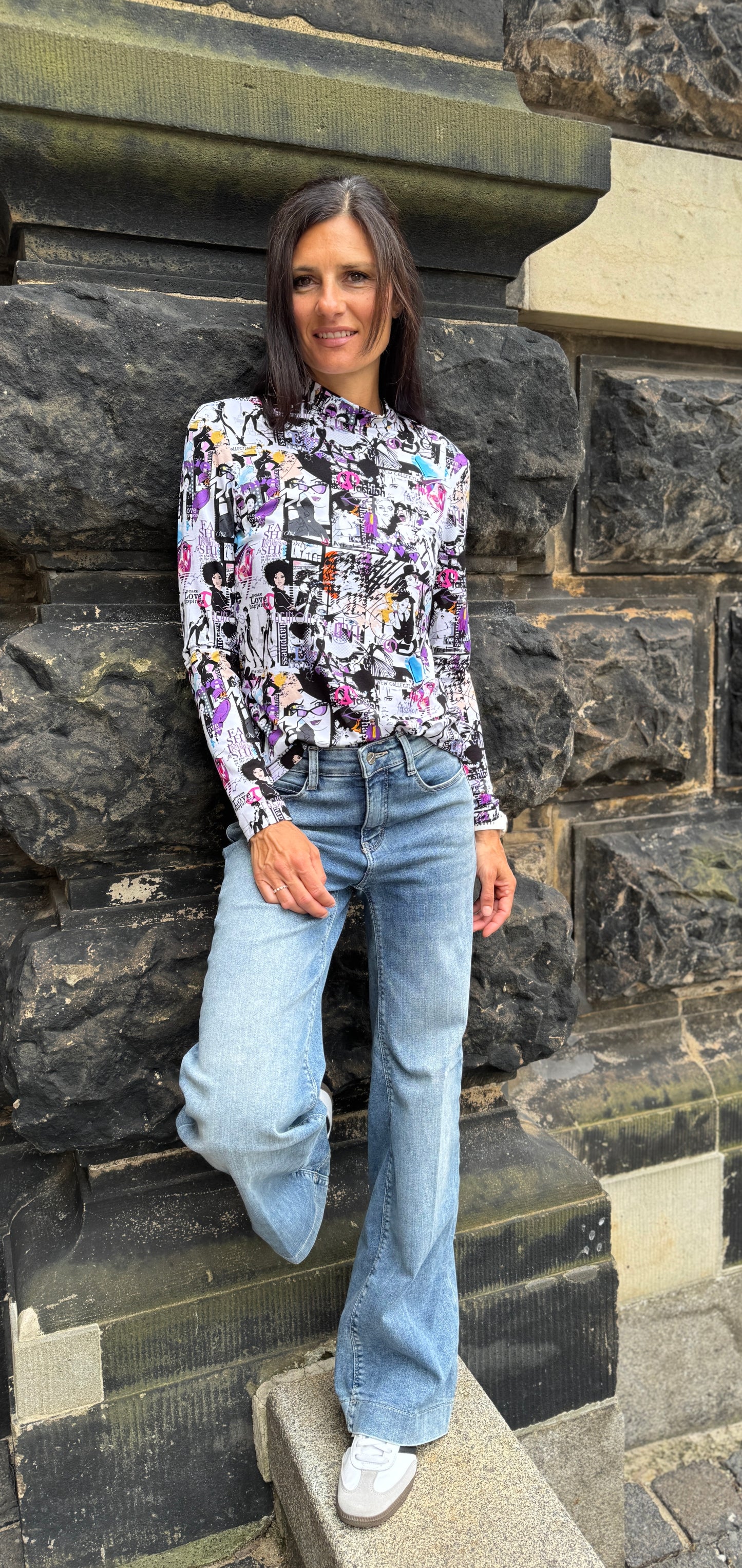 
                  
                    Blickfang Shirt Fashion People mit Stehkragen
                  
                