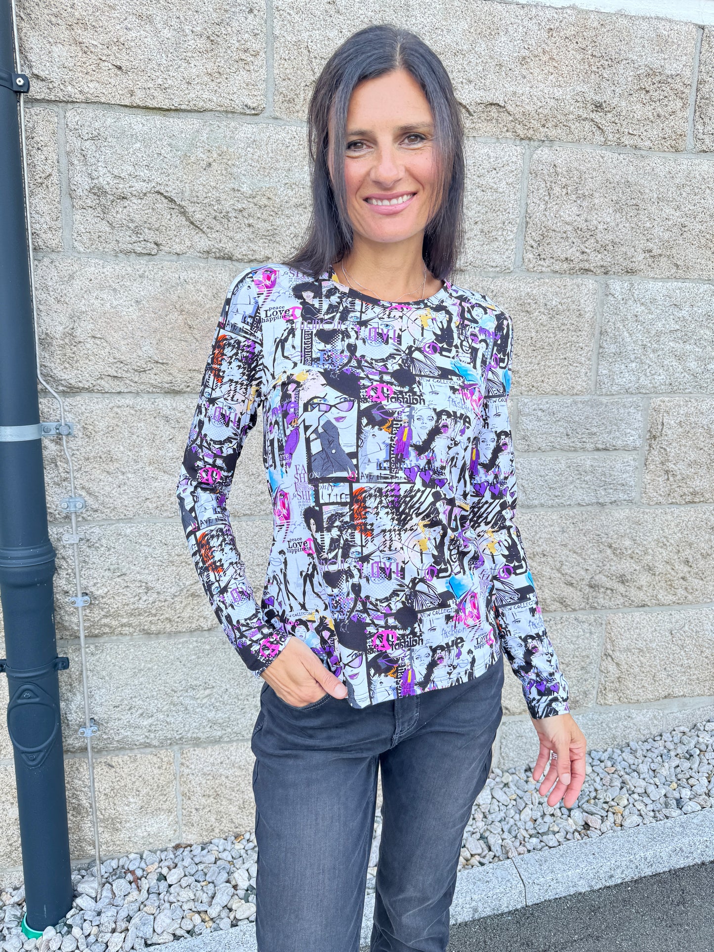 
                  
                    Blickfang Shirt Fashion People mit Rundhals
                  
                