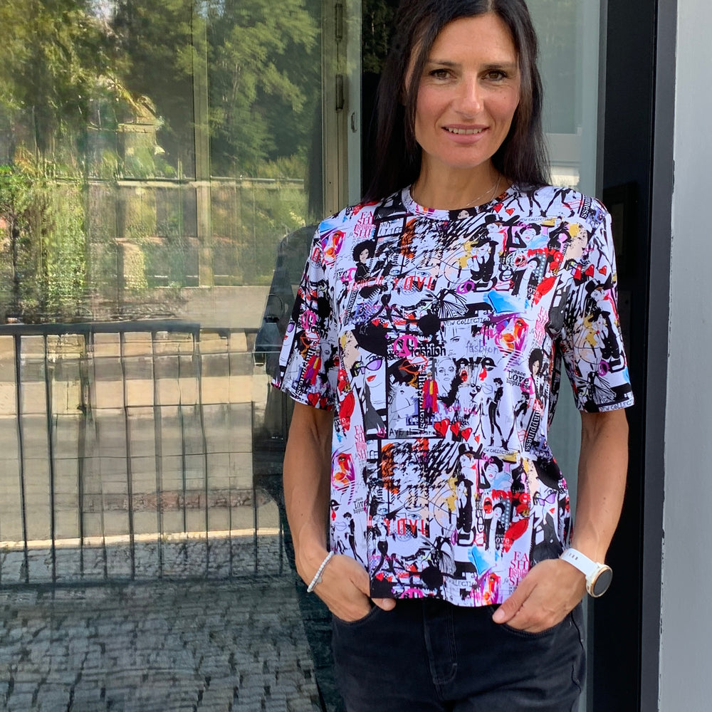 
                  
                    Blickfang Shirt Halbarm Pop-Art
                  
                