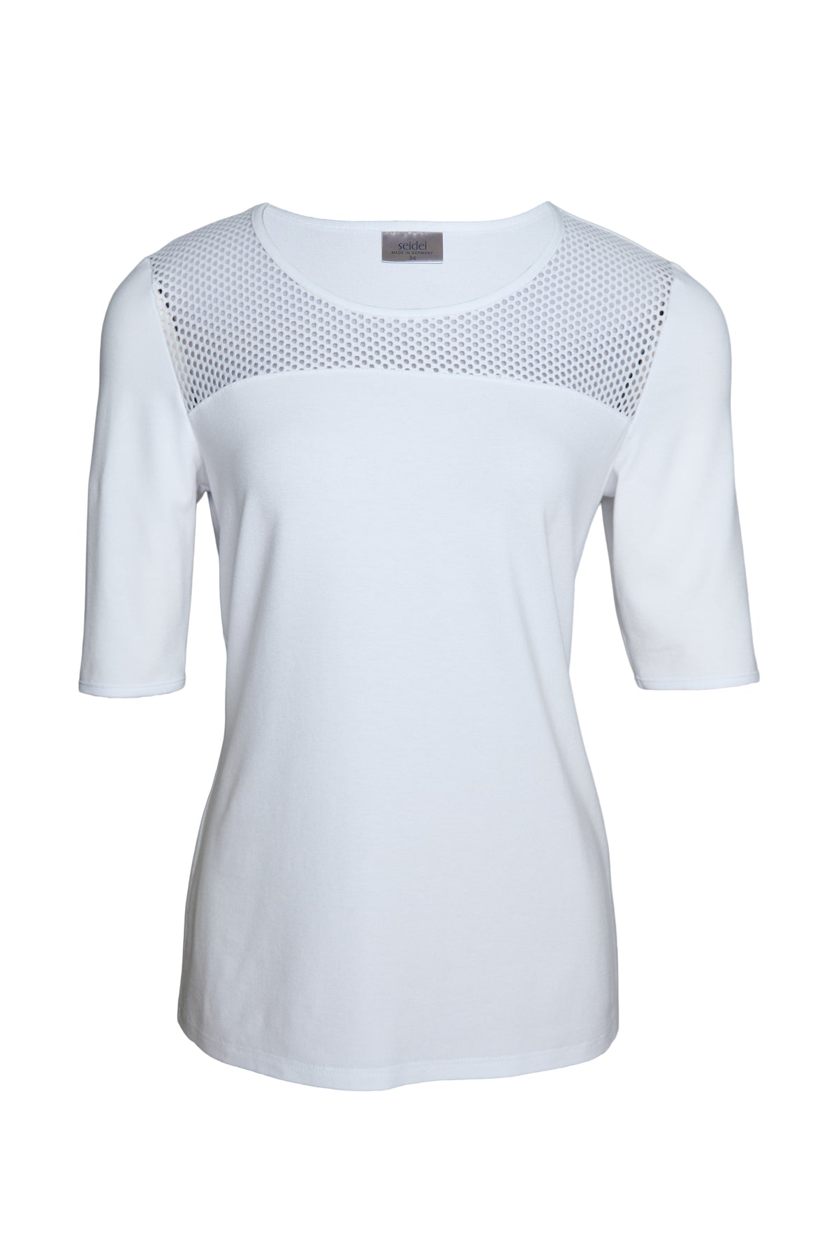 
                  
                    Seidel Shirt mit Netzeinsatz weiß
                  
                