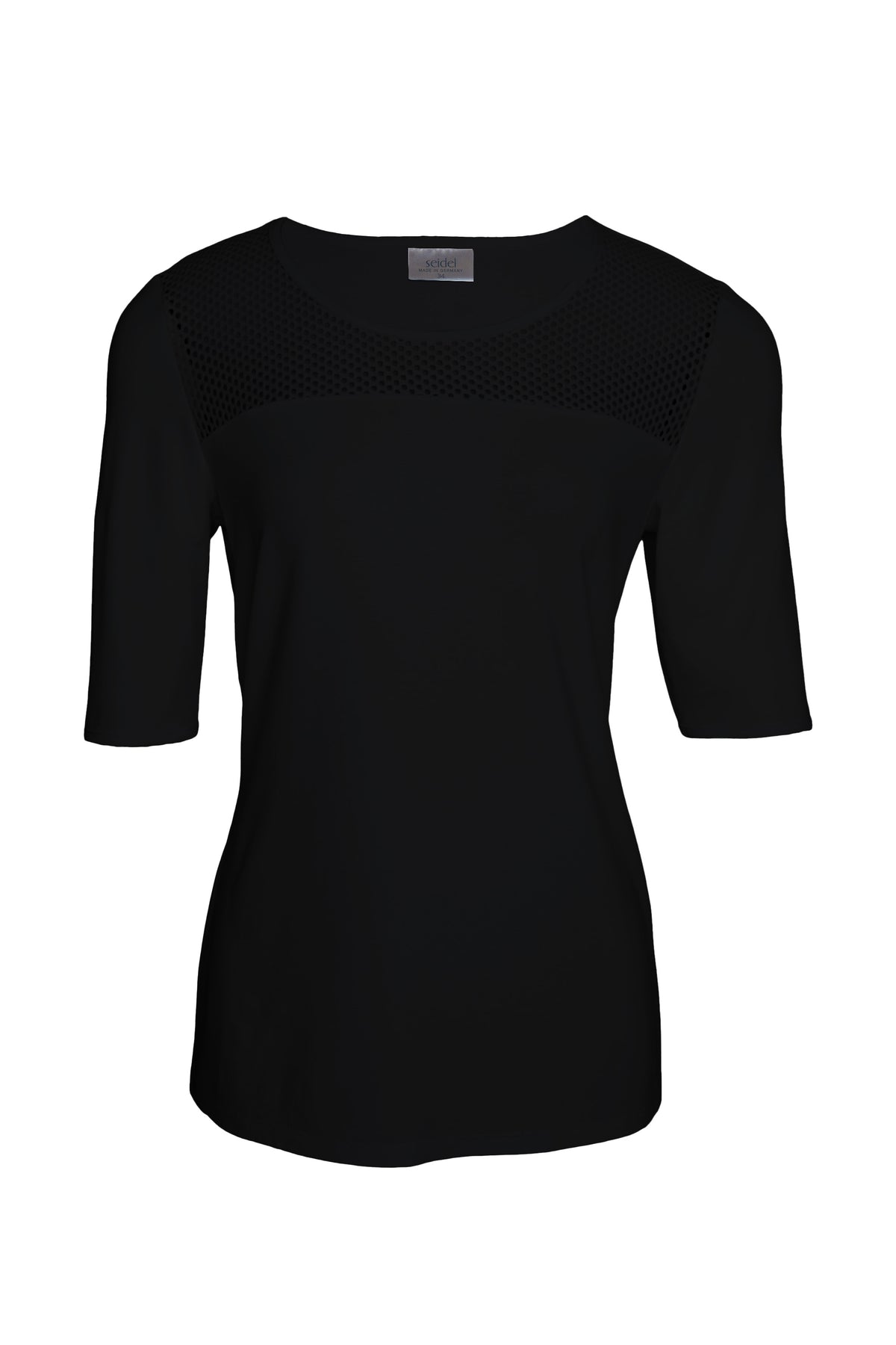 
                  
                    Seidel Shirt mit Netzeinsatz schwarz
                  
                