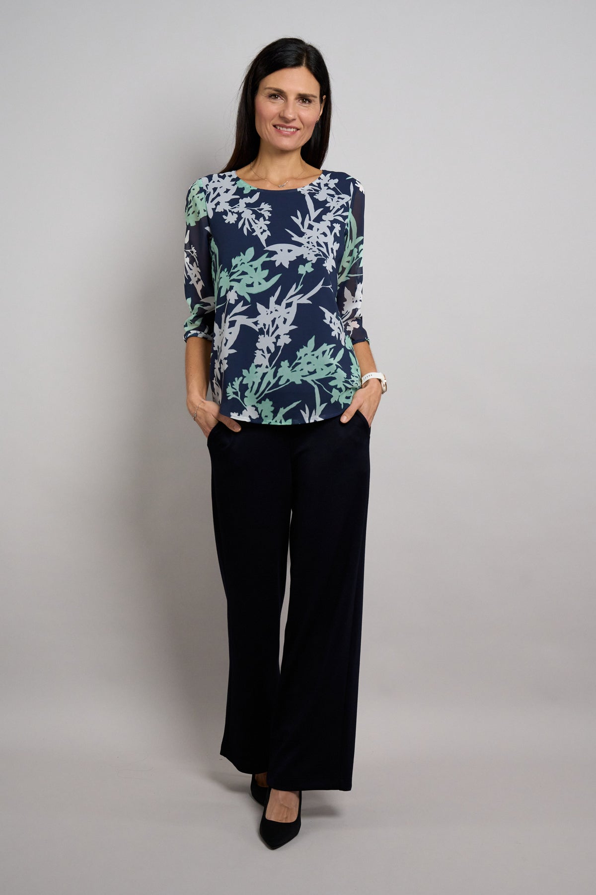 
                  
                    Seidel Bluse 3/4 Arm blau
                  
                